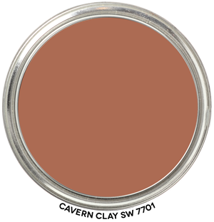 Cavern Clay 7701 by Sherwin-Williams Paint Blob